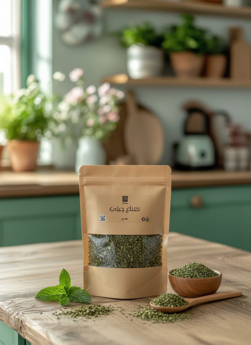نعناع جبلي مجفف فاخر - 70 جم