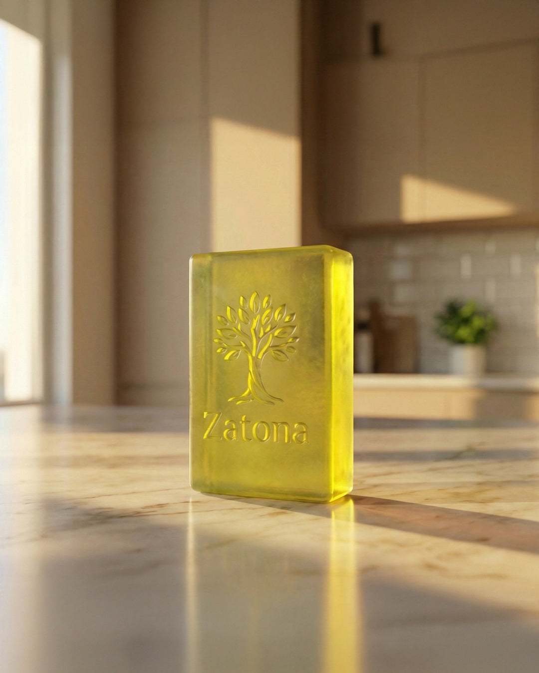 صابونة زيت الزيتون والغار