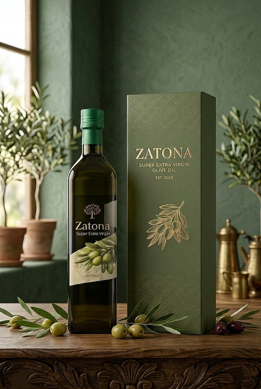 زيت زيتون بكر ممتاز (Super Extra Virgin) - عبوة 1000 مل