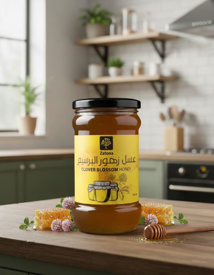 عسل زهور البرسيم - 450 جم