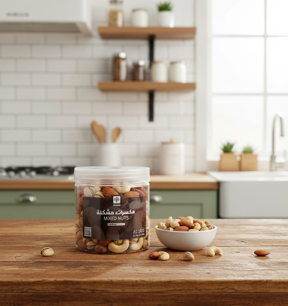 مكسرات مشكلة فاخرة (محمصة ومملحة) - 170 جم
