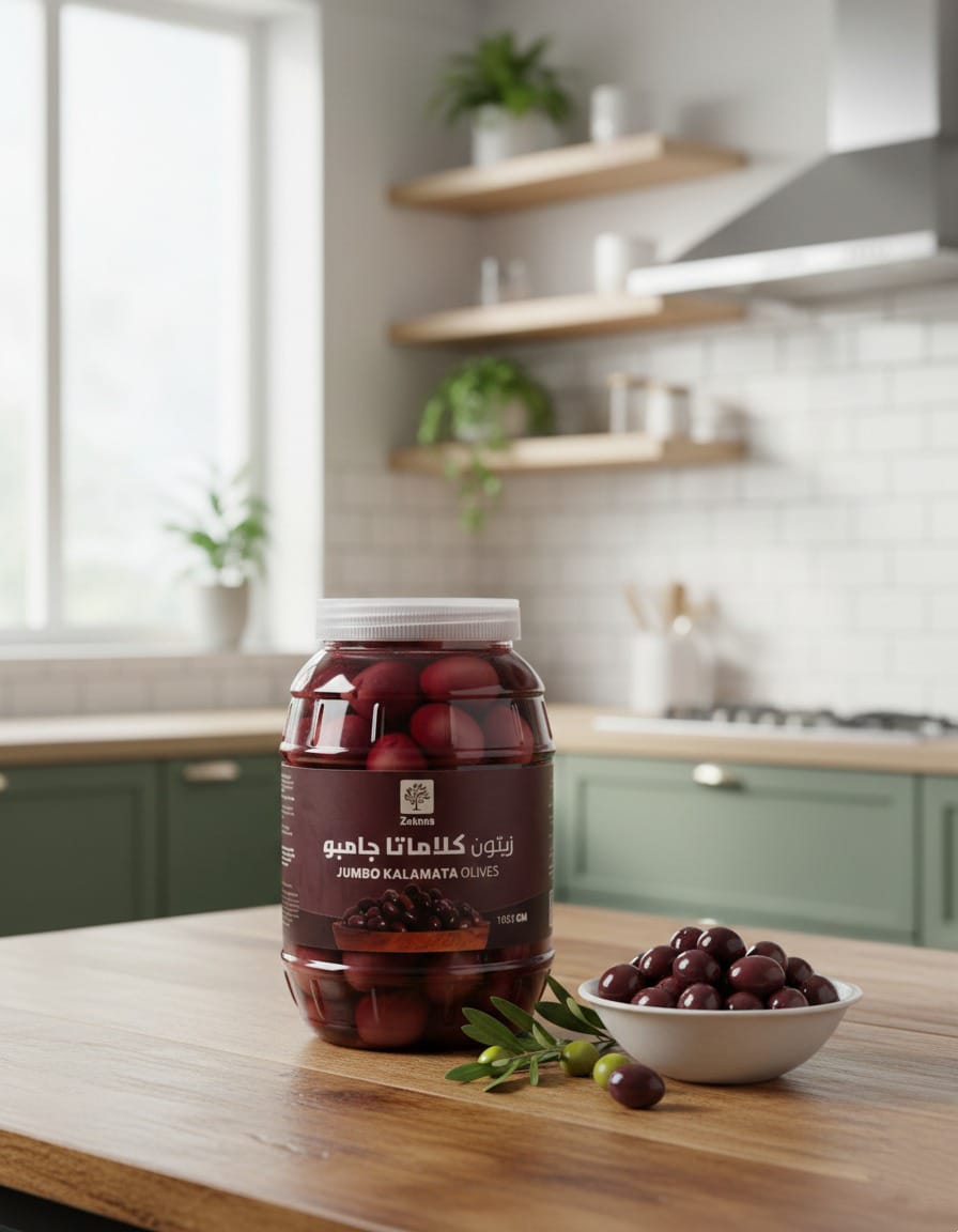 زيتون كلاماتا جامبو مصري - 1000 جم
