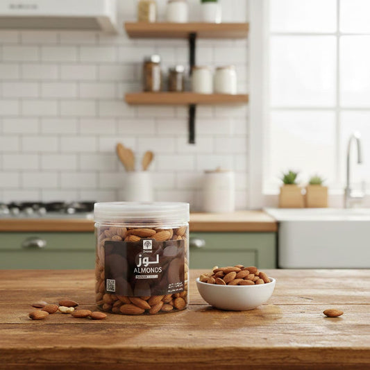 لوز فاخر ( محمص ومملح )- 180جم